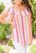 Load image into Gallery viewer, It&#39;s Electric Striped Shirt