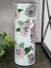 Load image into Gallery viewer, It&#39;s Okay To Not Be Okay 20oz Skinny Tumbler