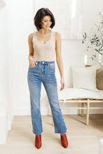 Load image into Gallery viewer, Jody Slim Flare Side Slit Risen Jeans