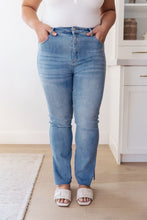 Load image into Gallery viewer, Jody Slim Flare Side Slit Risen Jeans