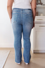 Load image into Gallery viewer, Jody Slim Flare Side Slit Risen Jeans