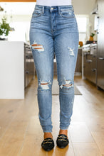 Load image into Gallery viewer, Juno Tall Skinny Destroyed Judy Blue Jeans