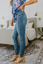 Load image into Gallery viewer, Juny Hi-Waist Tummy Control Top Cool Denim Judy Blue Skinny