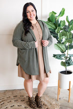Load image into Gallery viewer, Ultra Soft Button Front Dress In Pecan