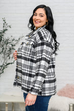 Load image into Gallery viewer, Kate Plaid Jacket in Black &amp; White