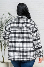 Load image into Gallery viewer, Kate Plaid Jacket in Black &amp; White