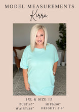 Load image into Gallery viewer, Garment Dyed Front Seam Sweater in Heather Grey