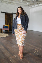 Load image into Gallery viewer, Kiss From a Rose Knit Pencil Skirt