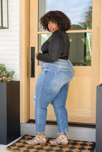 Load image into Gallery viewer, Kyla Destroyed Hi Waist Relaxed Fit Judy Blue Jeans