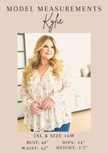 Load image into Gallery viewer, I&#39;ve Got a Feeling Floral Flutter Sleeve Top