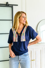 Load image into Gallery viewer, Laid Back Lace Up Top