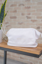 Load image into Gallery viewer, Large Cloud Cosmetic Bag Ivory White