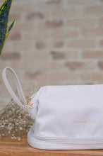 Load image into Gallery viewer, Large Cloud Cosmetic Bag Ivory White