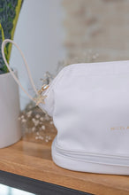 Load image into Gallery viewer, Large Cloud Cosmetic Bag Ivory White