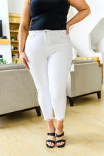 Load image into Gallery viewer, Lauren Hi-Waisted White Skinny Judy Blue Jeans