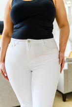 Load image into Gallery viewer, Lauren Hi-Waisted White Skinny Judy Blue Jeans