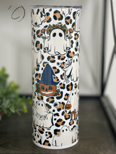 Load image into Gallery viewer, Leopard Boo&#39;s 20oz Skinny Tumbler
