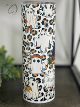 Load image into Gallery viewer, Leopard Boo&#39;s 20oz Skinny Tumbler