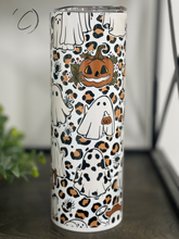 Load image into Gallery viewer, Leopard Boo&#39;s 20oz Skinny Tumbler