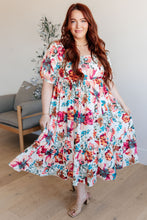 Load image into Gallery viewer, Let Me Frolic Balloon Sleeve Floral Dress