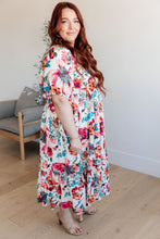 Load image into Gallery viewer, Let Me Frolic Balloon Sleeve Floral Dress