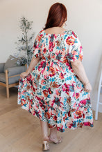 Load image into Gallery viewer, Let Me Frolic Balloon Sleeve Floral Dress