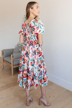 Load image into Gallery viewer, Let Me Frolic Balloon Sleeve Floral Dress