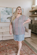 Load image into Gallery viewer, Let’s Cruise Striped Top