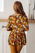 Load image into Gallery viewer, Let&#39;s Get Going Floral Babydoll Top