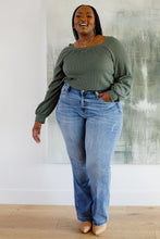 Load image into Gallery viewer, Like Dreamers Do Waffle Knit Top