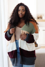 Load image into Gallery viewer, Long Drive Home Striped Cardigan