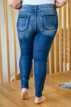 Load image into Gallery viewer, Loraine Pin Tack Skinny Judy Blue Jeans