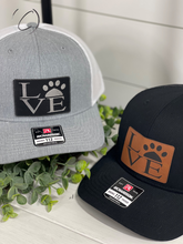 Load image into Gallery viewer, Adult Love Paw Patch Snapback Hat