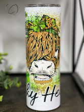 Load image into Gallery viewer, Lucky Heifer 20oz Skinny Tumbler