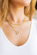 Load image into Gallery viewer, Lucky Horseshoe Pendant Necklace