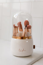 Load image into Gallery viewer, Luxe Rotating Makeup Storage Case