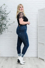 Load image into Gallery viewer, Maeve Mid-Rise Dark Wash Cuffed Judy Blue Skinny