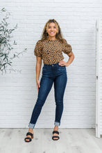 Load image into Gallery viewer, Maeve Mid-Rise Dark Wash Cuffed Judy Blue Skinny