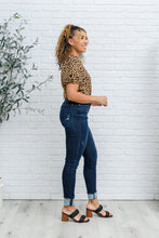 Load image into Gallery viewer, Maeve Mid-Rise Dark Wash Cuffed Judy Blue Skinny