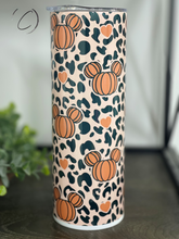 Load image into Gallery viewer, Magical Pumpkins &amp; Leopard 20oz Skinny Tumbler