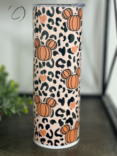 Load image into Gallery viewer, Magical Pumpkins &amp; Leopard 20oz Skinny Tumbler