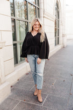 Load image into Gallery viewer, Main Character Moment Top In Black