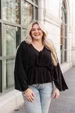 Load image into Gallery viewer, Main Character Moment Top In Black