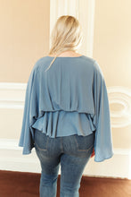 Load image into Gallery viewer, Main Character Moment Top In Dusty Blue