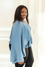 Load image into Gallery viewer, Main Character Moment Top In Dusty Blue