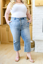 Load image into Gallery viewer, Mandy High Rise Vintage Wide Leg Crop Judy Blue Jeans