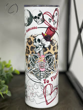 Load image into Gallery viewer, Me Waiting For Love 20oz Skinny Tumbler