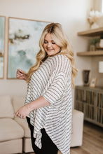 Load image into Gallery viewer, Meyers Striped High Low Boxy Top