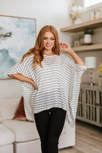 Load image into Gallery viewer, Meyers Striped High Low Boxy Top