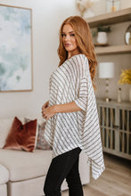 Load image into Gallery viewer, Meyers Striped High Low Boxy Top